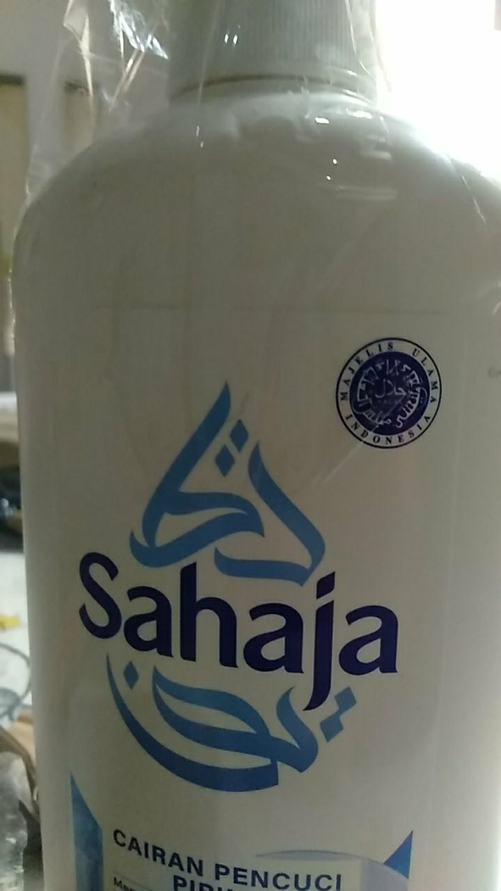 Sahaja Sabun Cuci Piring 720 Ml Plus Hadiah & Kemasan Botol 650 Ml