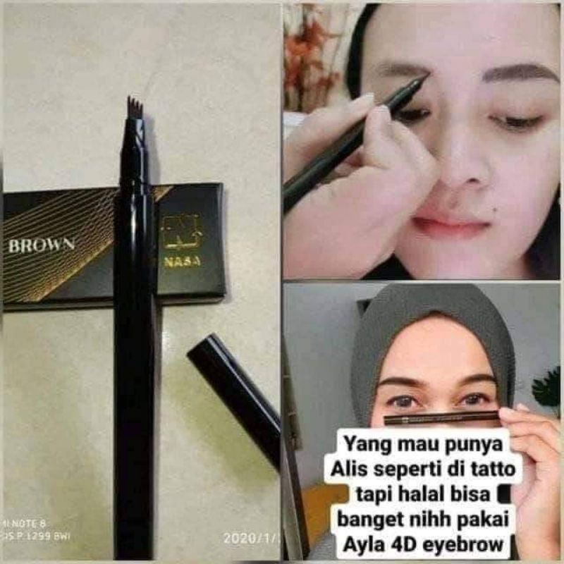 pensil alis 4D ALENA/ AENA,, nasa