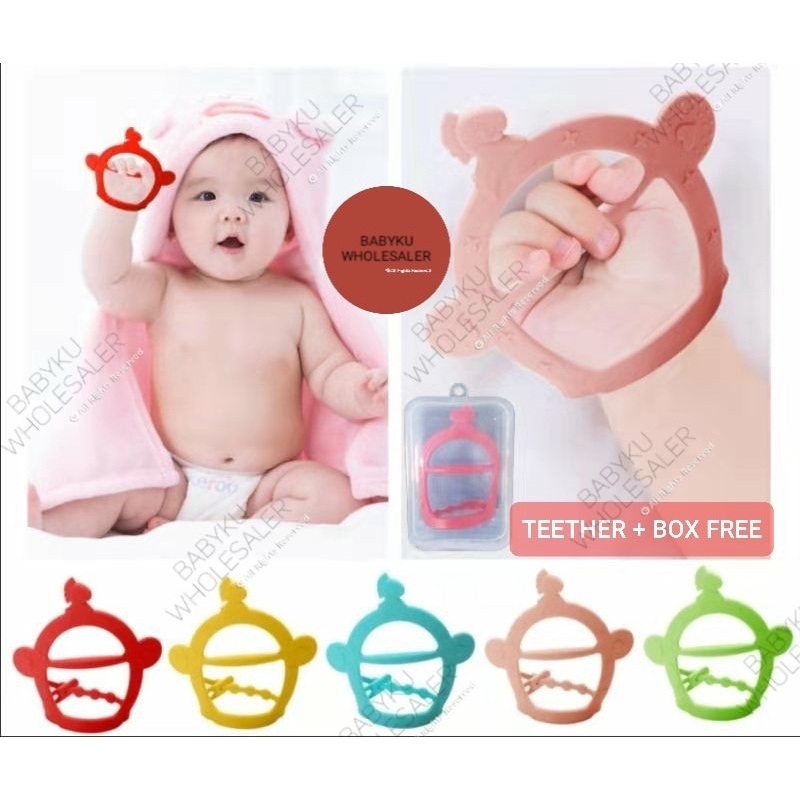 Mainan gigitan bayi tumbuh gigi / baby teether toys