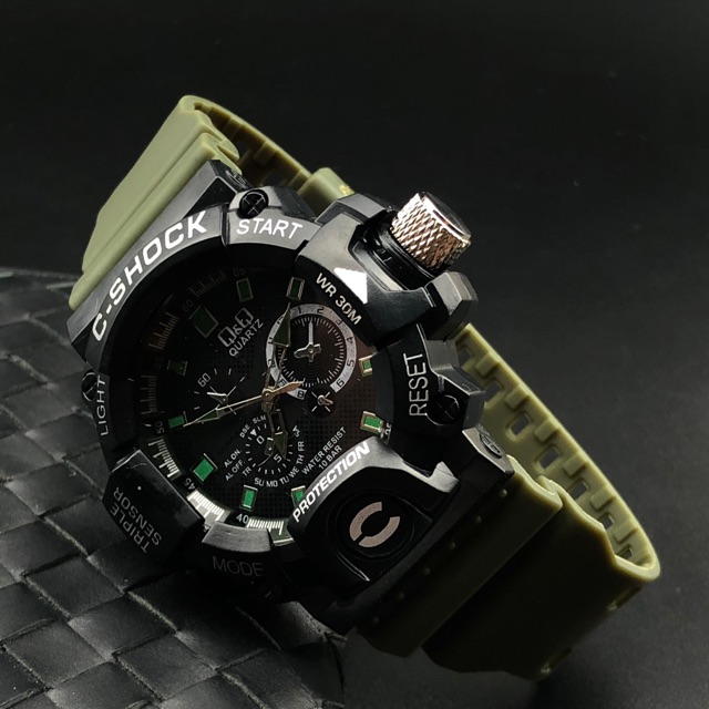 ［Ready Stock］Jam tangan sport jarum Anti AIR C-SHOCK  S1066