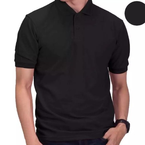 Kaos polos -  Kaos polo shirt pria lengan pendek | kaos kerah pria | kaos seragam polos | Harga grosir size l