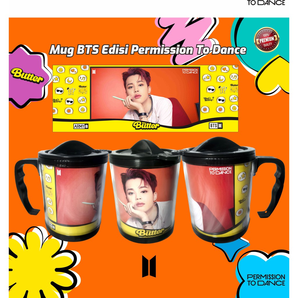 MUG Tumbler // GELAS TUMBLER // BTS EDISI PERMISSION TO DANCE