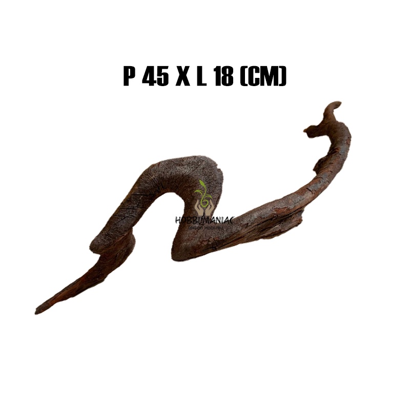 Hardscape Kayu Aquascape Santigi Gunung P 45 X L 18 CM