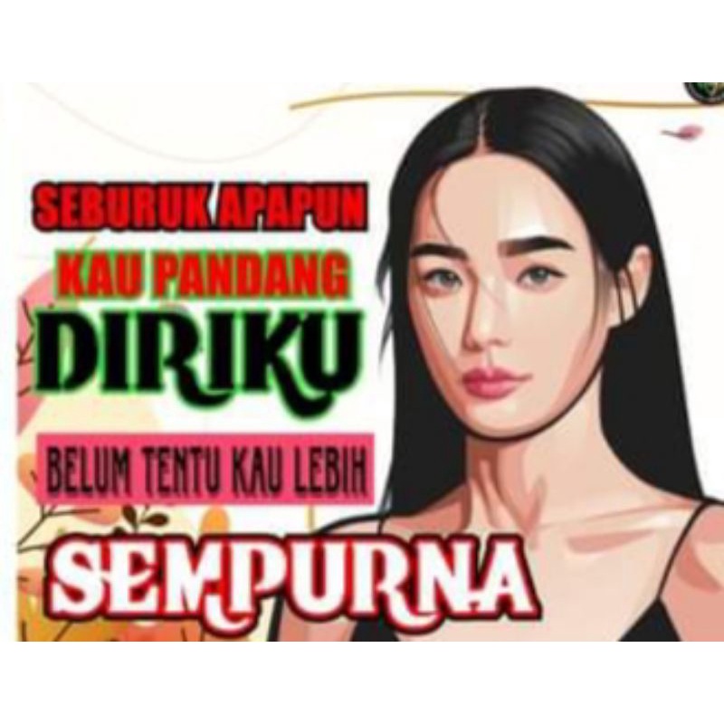 

STIKER PRINTING KATA KATA CEWEK LUCU