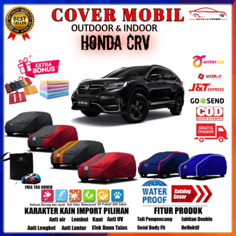 Sarung Body Car Cover Mobil CRV / Selimut Tutup Honda CRV 2017, 2018, 2019, 2020 / Mantel Outdoor