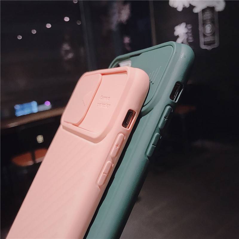 Soft Case Pelindung Lensa Kamera Bahan Tpu Warna Permen Polos Untuk Iphone 11 12 Pro Max 8 7 6s Plus Xs Max Xr 12 Mini