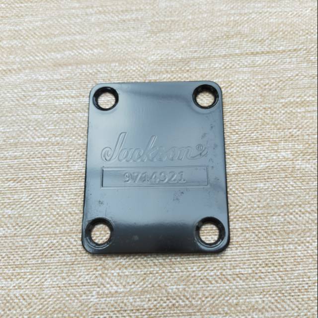 Plate Neck Jackson Plat Penyambung Body Neck Gitar