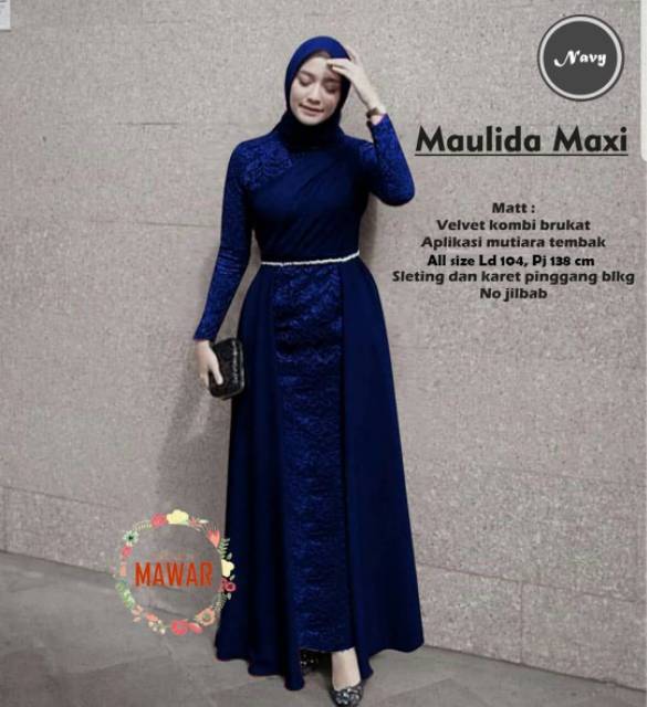 MAULIDA MAXI - LAKSHANA BRUKAT MAXY best seller