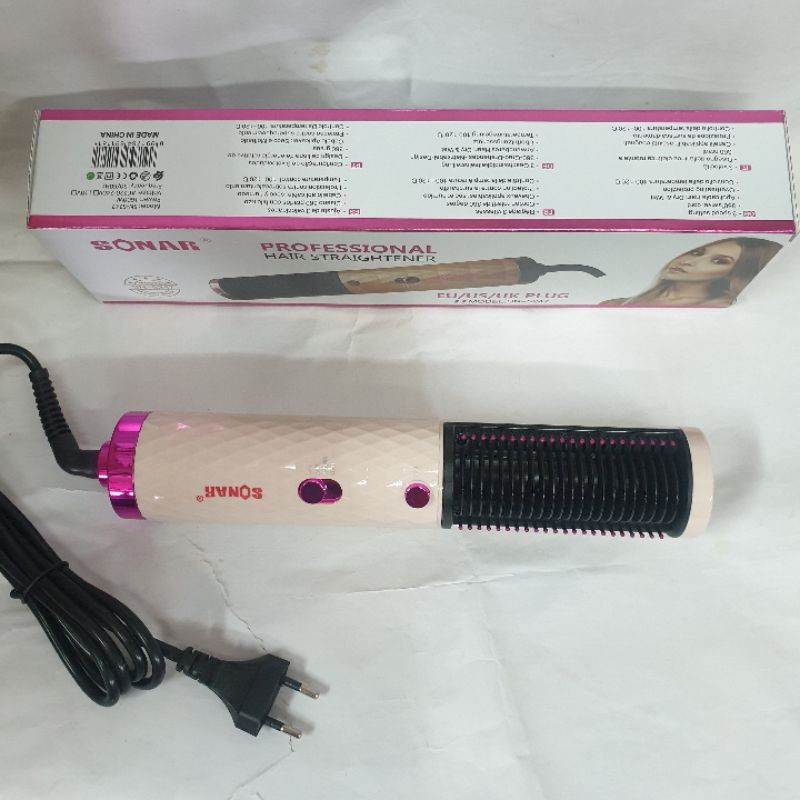 SISIR BLOW SONAR  PROFESSIONAL HAIR STRAIGHTENER 5247 DIJAMIN ORIGINAL