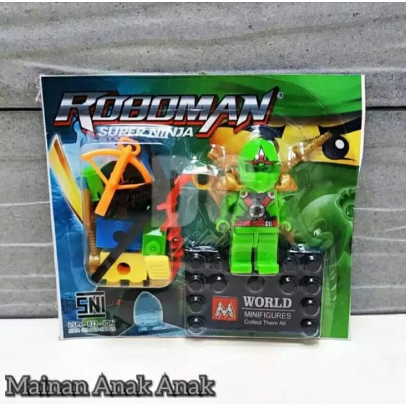 1 PCS MAINAN LEGO ROBOMAN SUPER NINJA / MAINAN ANAK LAKI LAKI