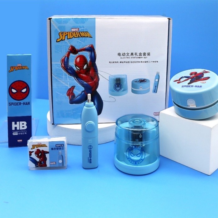 

[GRATIS ONGKIR] Kids Stationary Electric Set - Paket Alat Tulis Anak - Spiderman Sky TERJAMIN