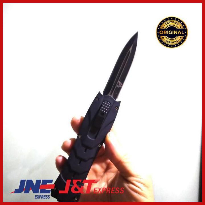 pisau on off automatic knife pencet ironman