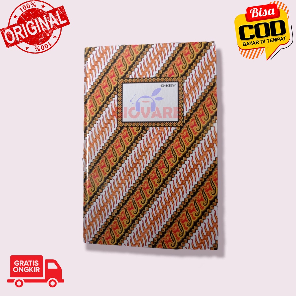

BUKU DOUBLE FOLIO 100 LEMBAR OKEY | HARD COVER POLIO | dabel polio