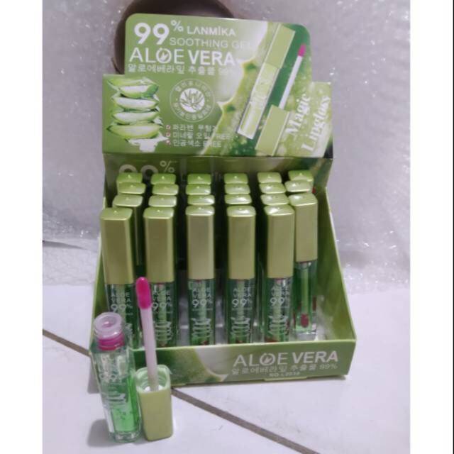 [ ECER ] LANMIKA &amp; KISSBEAUTY ALOEVERA SHOOTING GEL 99%