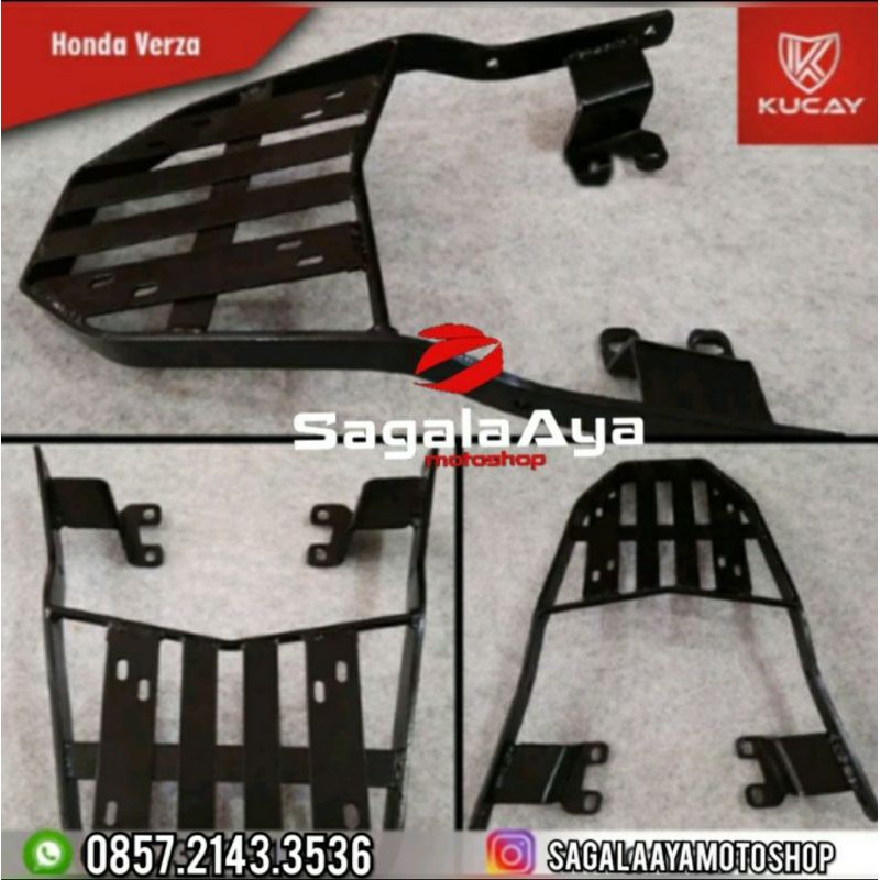 Bracket box motor kucay statis honda verza CB verza monorack givi kappa shad KMI