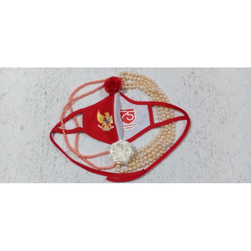 masker merah putih 2 logo