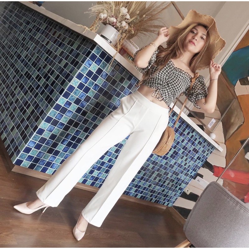 BEFAST - ZEC OOTD Wanita Celana Kulot AISY / Miscala CREPE Kulot Pant / Celana Panjang Kulot / Celana Kulot Casual / Celana Panjang Kerja Wanita / Celana Kekiniaan Remaja / Kulot Banyak Warna / Terlaris / Termurah