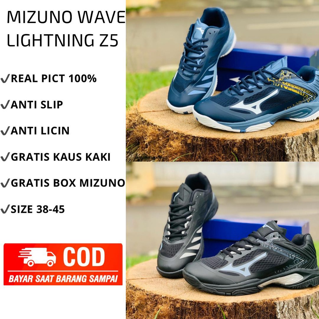 Sepatu Voli Mizuno Wave Lightning Z5 Low / Sepatu Volly Mizuno Wave Lightning Z5 Low / Sepatu Volley