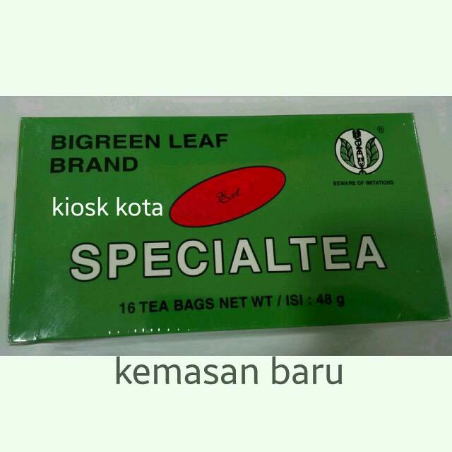 

TERMURAH Special Tea Extra Strength BIGREEN LEAF