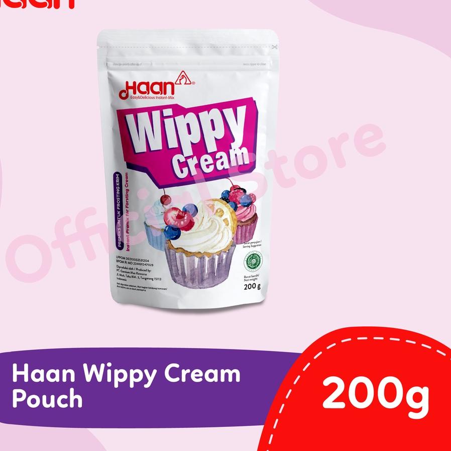 

Kekinian Haan Wippy Cream 200gr ~