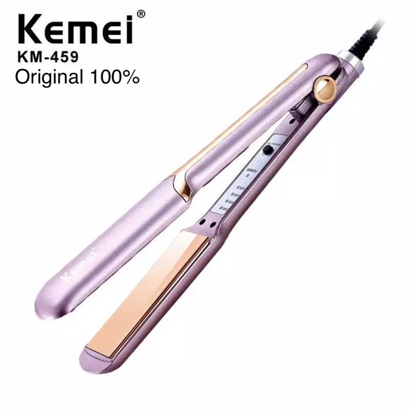 Catokan Rambut Kemei 459 / Catokan Pelurus Rambut Hair Straightener Kemei / Catok Rambut