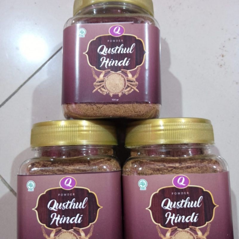 Herbal Kapsul Qusthul Hindi Qust Alhindi Qustul Hindy Kustul Hindi Qist Al Hindi Al Bahri 100gr