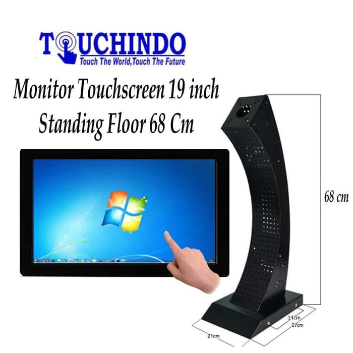 Monitor Touchscreen 19 inch Khusus CLG