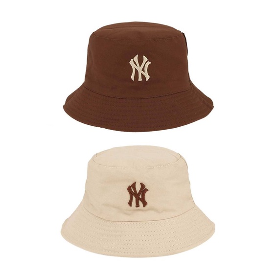 Bucket Hat Bordir New York / NY Unisex Kualitas Premium Remaja Dewasa