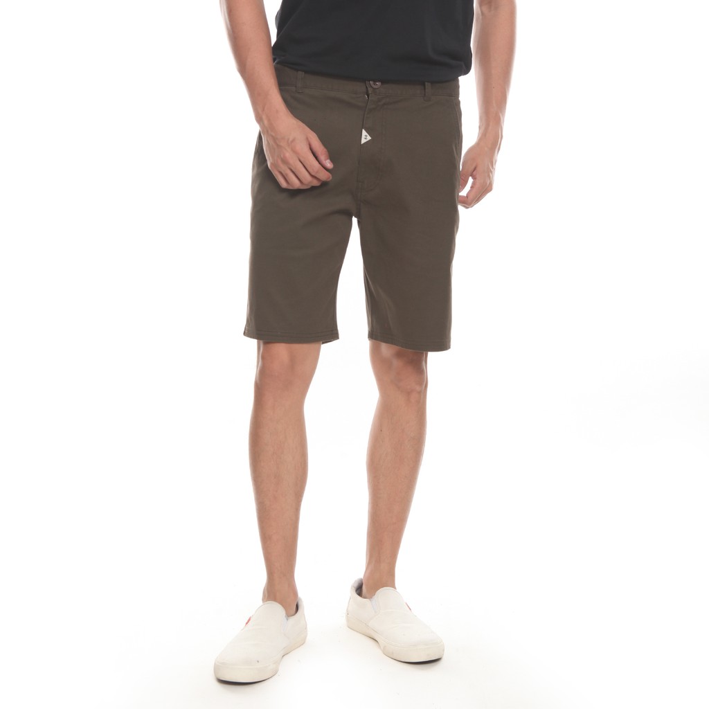 Spyderbilt Celana Pendek Pria Cokelat Greeco Chino (MWST046-BRN) Planetsurf