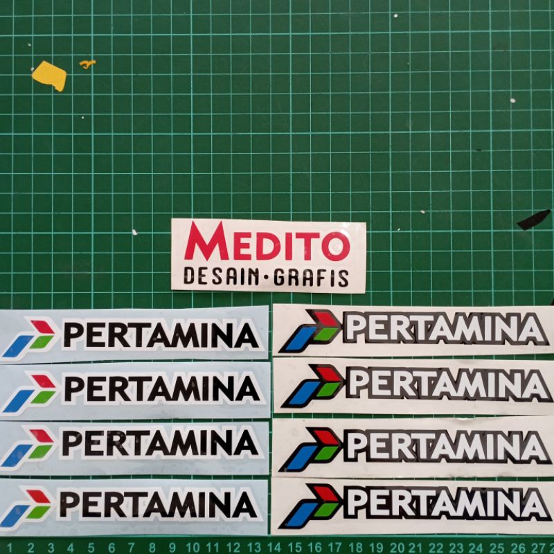 Sticker Cutting PERTAMINA