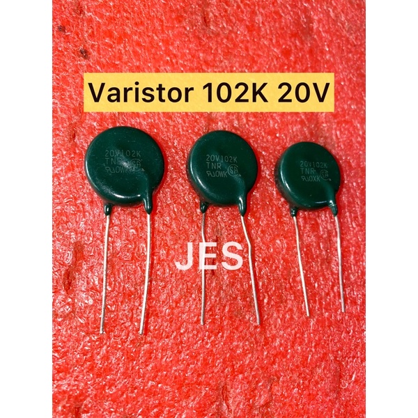 Varistor 102K 20V