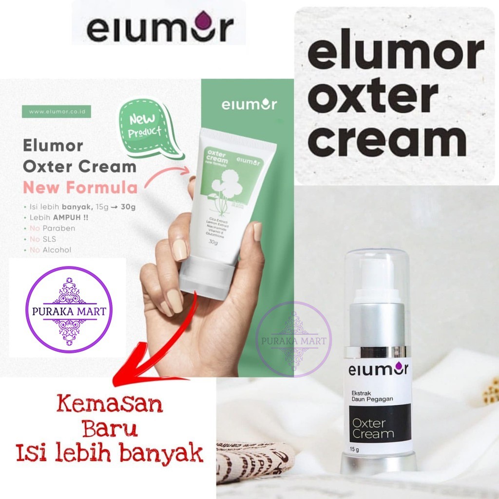 Oxter Cream Elumor Pencerah Ketiak