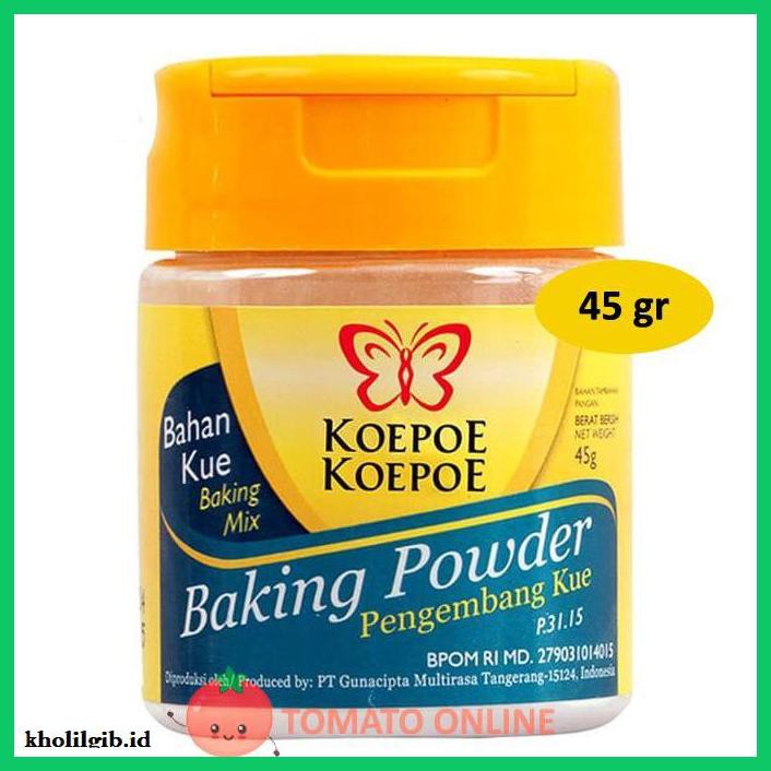 

Redwop-Gnikab- Koepoe Baking Powder 45 Gr 45Gr -Hallall.