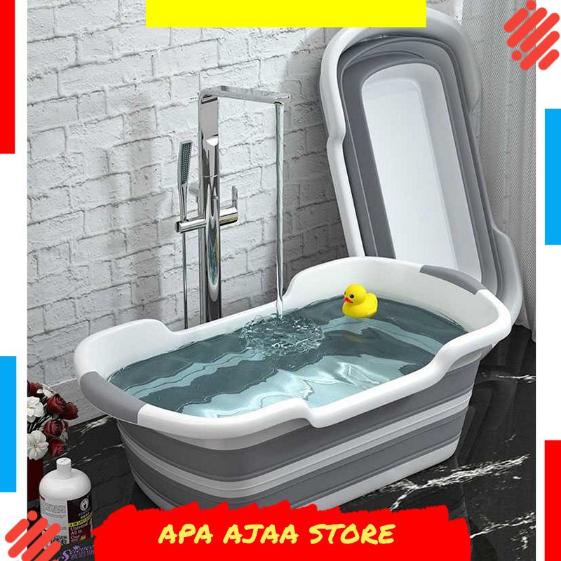 Best Seller ! BATHE PROJECT Bak Mandi Bayi Lipat Baby Bathtub 60 x 40CM ZD009