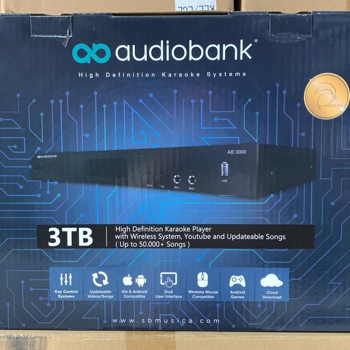 Player Karaoke Audiobank AB-3000 + 3 TB HDD Karaoke Player Original