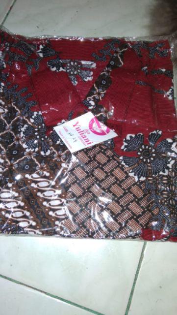 Kemeja Batik/ Hem Batik Seragam Batik Size M L Xl Xxl 4l 5l 6l 7l 8l
