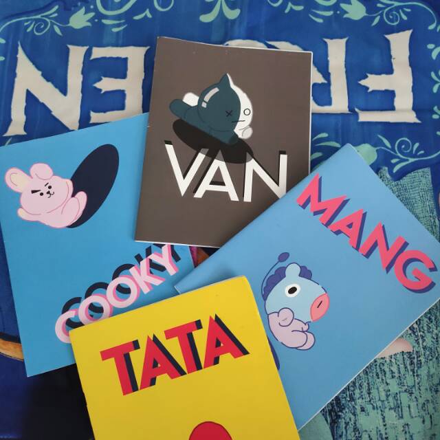 

Buku tulis BT21 murah