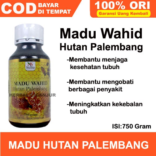 Madu Wahid Hutan PALEMBANG 750 gr 100% Madu Asli