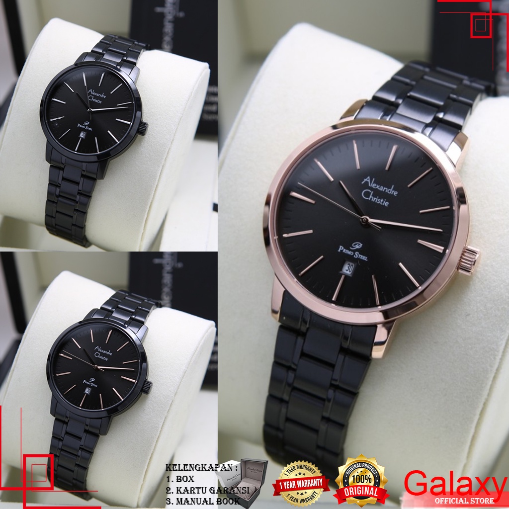 ALEXANDRE CHRISTIE WANITA ORIGINAL JAM TANGAN ALEXANDRE CHRISTIE WANITA JAM ALEXANDRE CHRISTIE AC 10