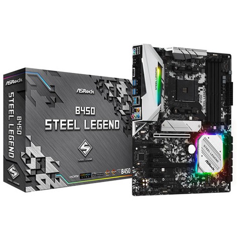 Motherboard ASROCK B450M Steel Legend