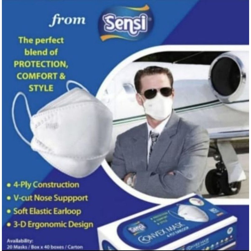 Sensi Convex Mask /Box