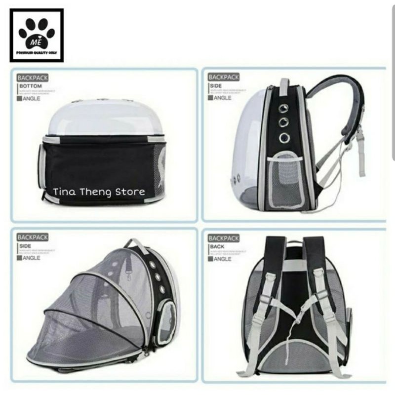 Tas Ransel Anjing Kucing&quot;ASTRONOT Jaring&quot; Tas Travel Anjing Kucing