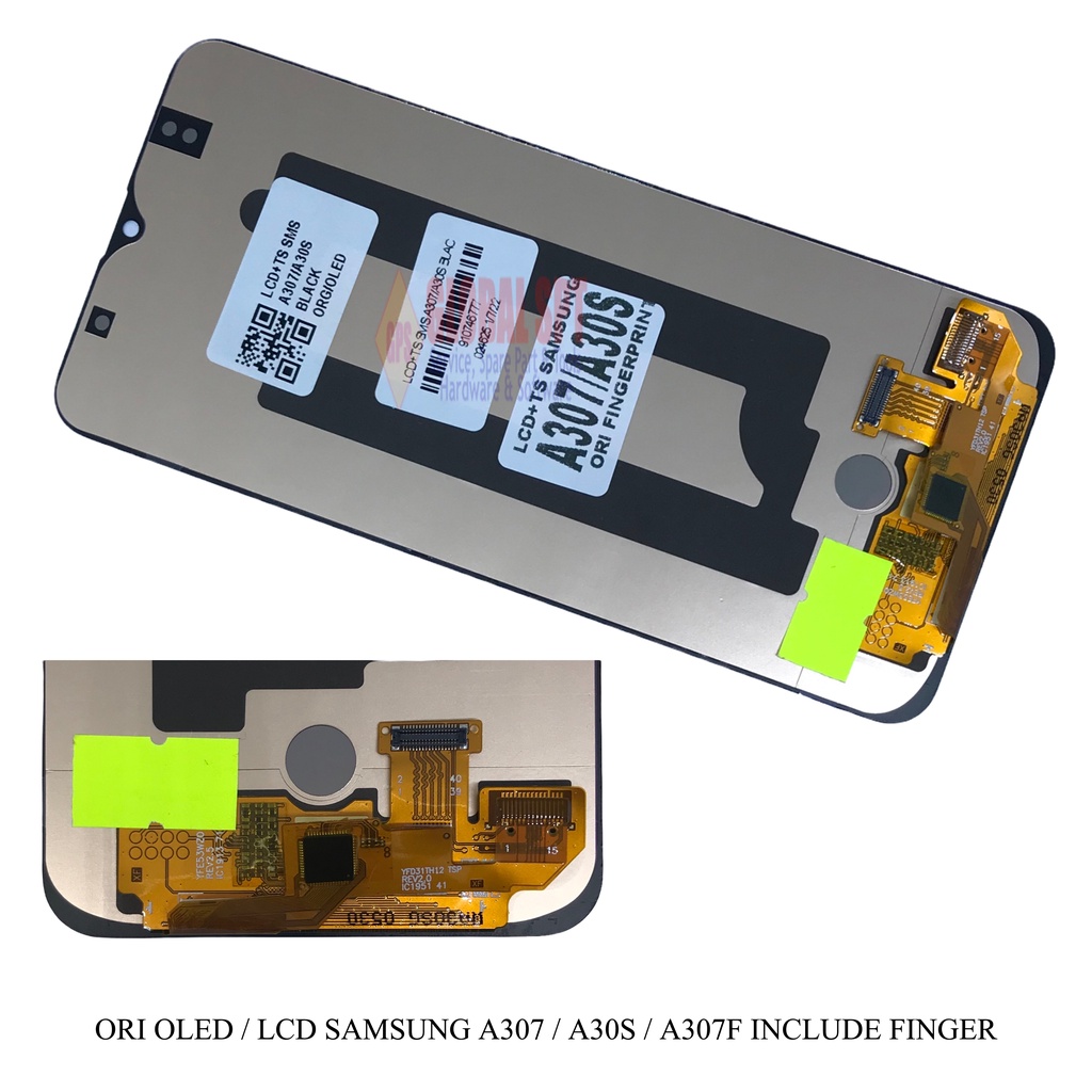 KUALITAS OLED / LCD TOUCHSCREEN SAMSUNG A30S INCLUDE FINGERPRINT / A307 / A30SF