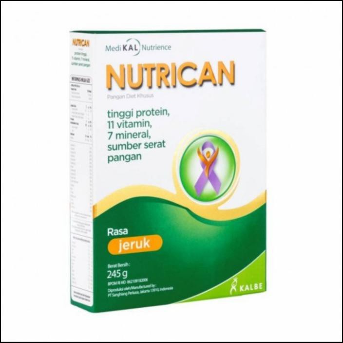 

susu nutrican rasa jeruk 245gr