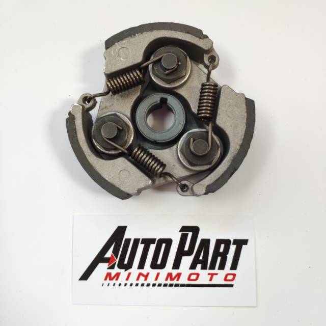 Kampas Kopling Otomatis Allumunium Hitam Mini GP - Mini Trail - Mini ATV 50 cc 2T