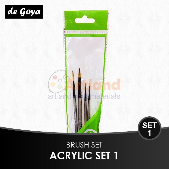 

Kuas De goya Acrylic Set 1