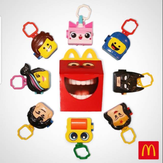 Happy Meal Mcd Mcdonalds Lego The Movie 2