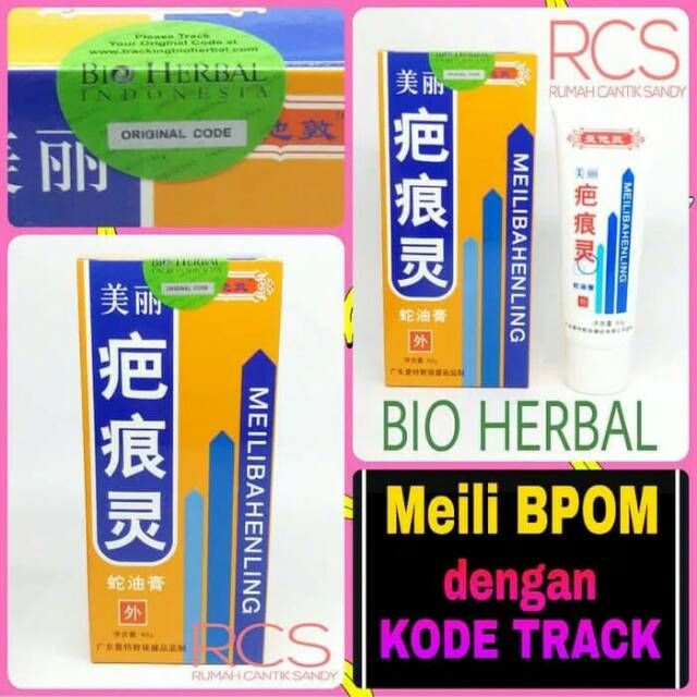 BIO HERBAL ~ MEILIBAHNLING ~ PENGHILANG BEKAS LUKA