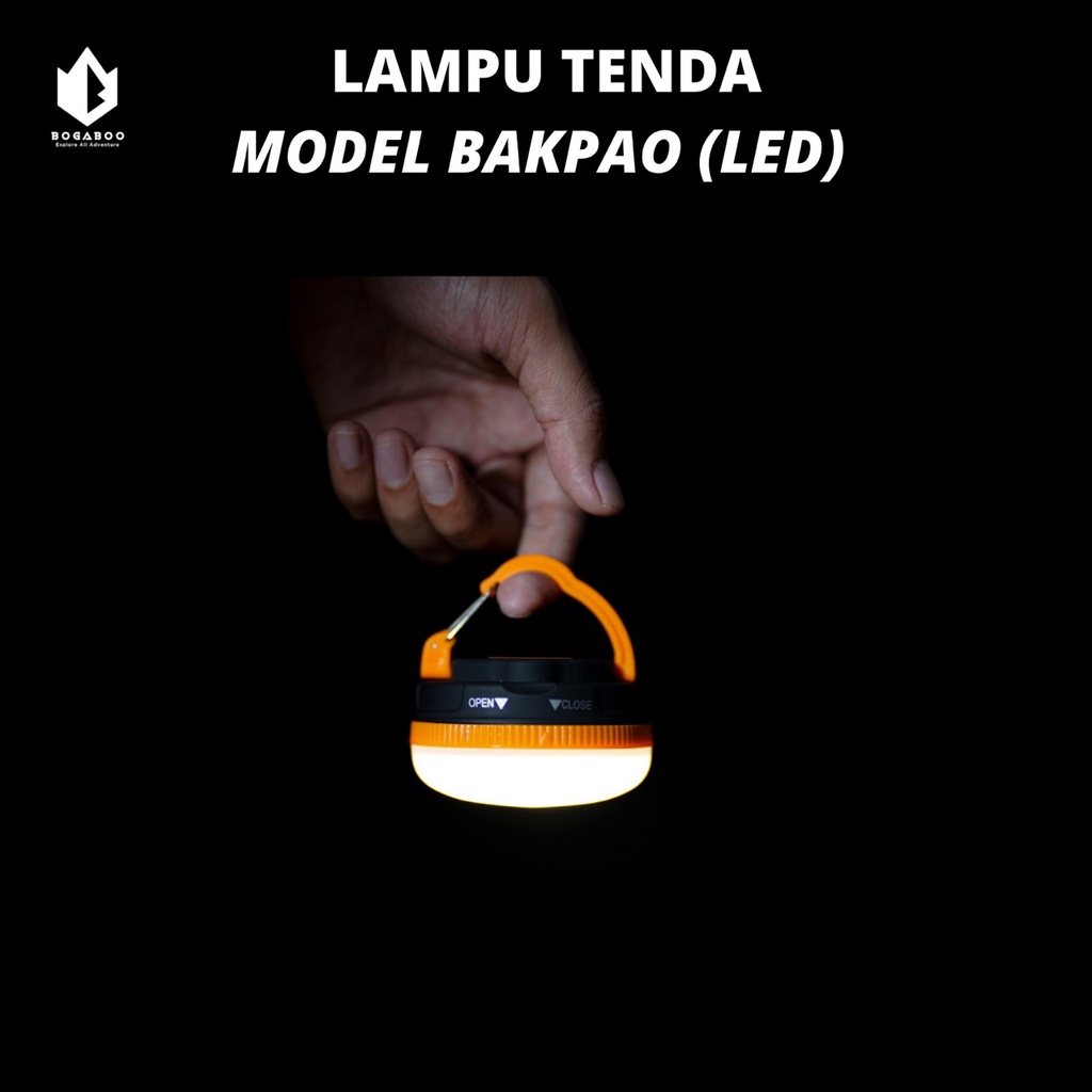 Lampu Bakpao - Lampu Tenda Model Bakpao - Lampu LED -lampu tenda - lampu rumah - lampu emergency - lampu tenda LED