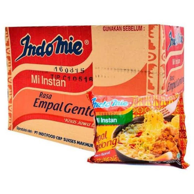 

indomie empal gentong